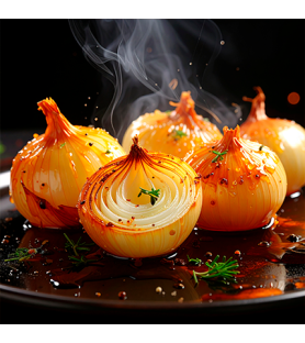 Aroma Naturale di Cipolla Cotta in Polvere