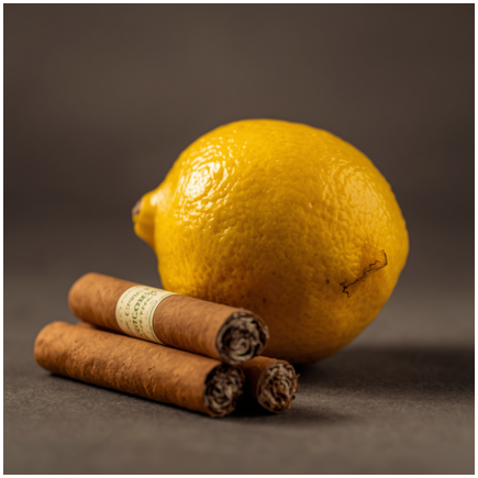 Lemon Cigarillo flavour Liposoluble